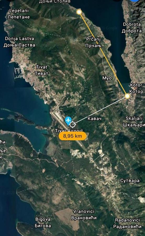 Villa Nikola Котор Екстериор снимка